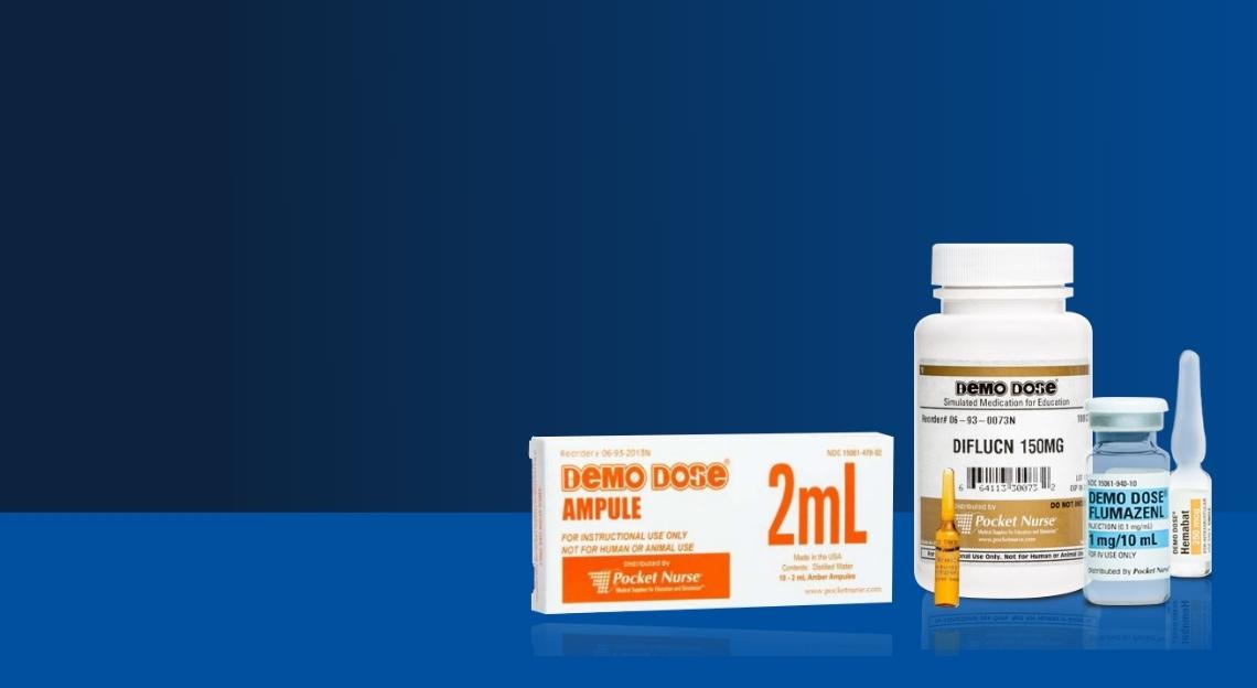 Simulated<br> Medications & Fluids